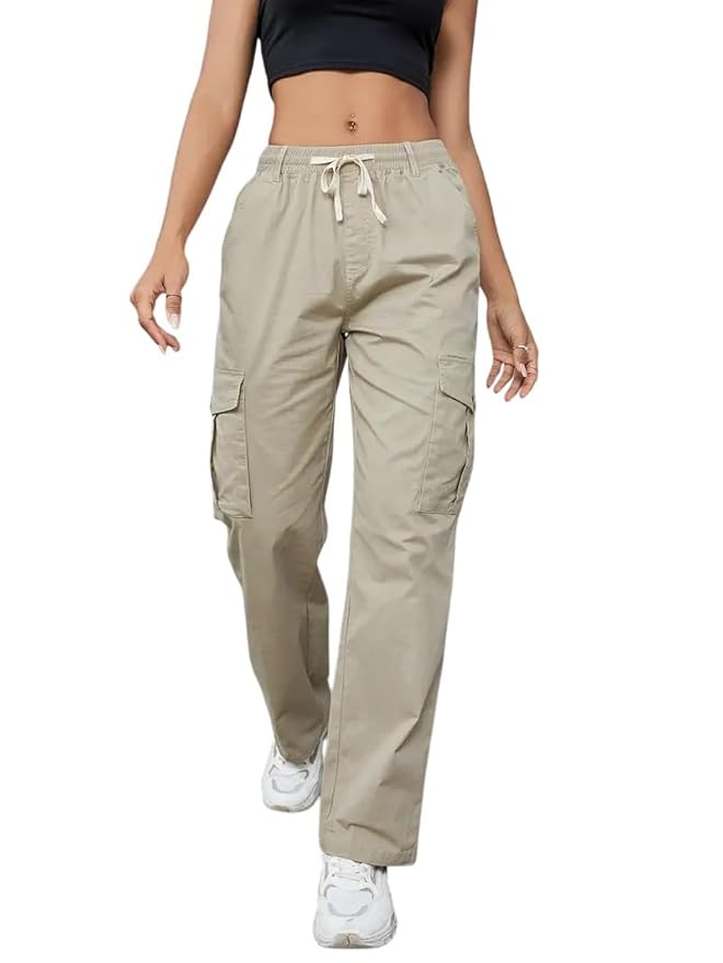 LITZO Cotton Cargo Pants for Women || Womens Cargo Pant (L-110-113)