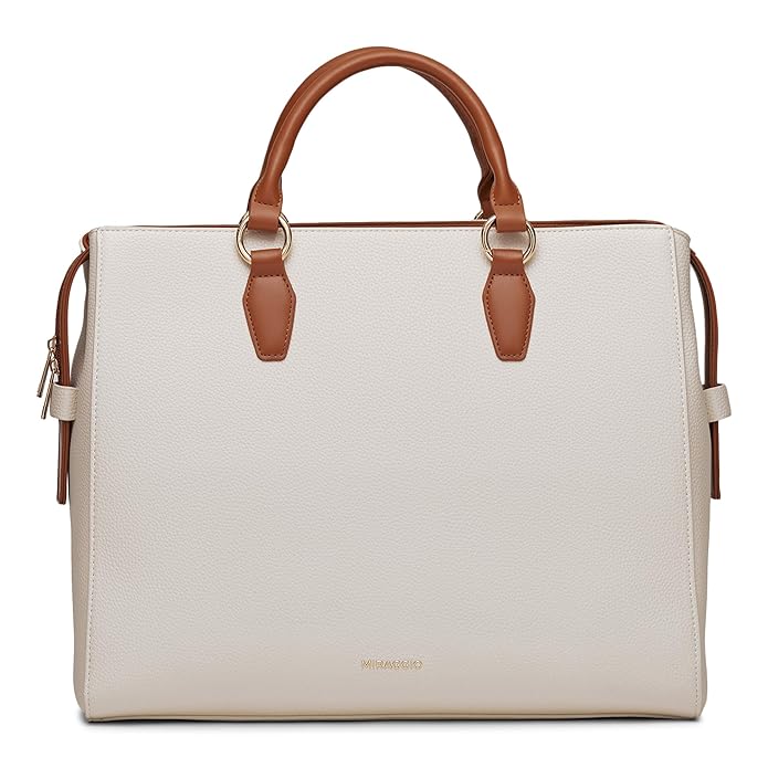 Miraggio Oversized Melissa Tote Bag for Women with Adjustable & Detachable Sling Strap | Fits Upto 16inch Laptop | Tote Bags for Women For Office Use, Work