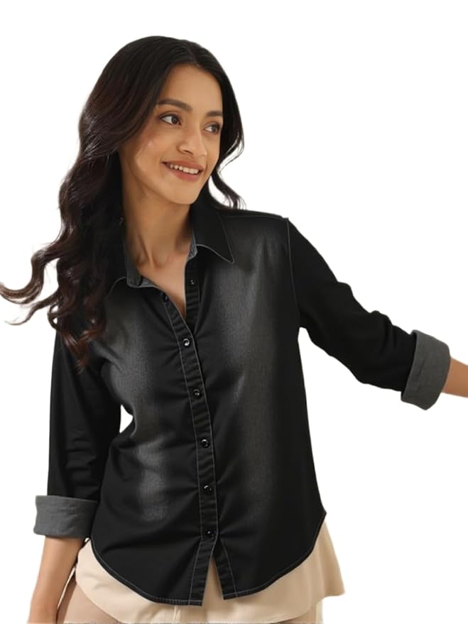 Denim Shirt for Women, Women Shirt.06