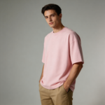 Oversize Pastel Pink Solid 03