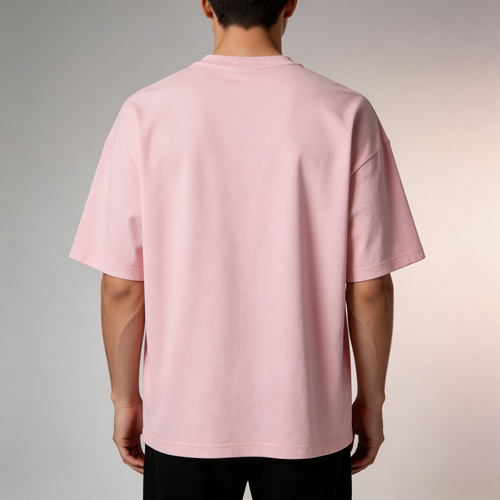 Oversize Pastel Pink Solid 04