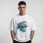 Roaring Tiger Splash Graphic T-Shirt