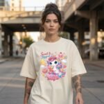 Sweet & Magical Believe in Magic Unicorn Graphic T-Shirt for Girls