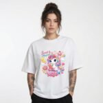 Sweet & Magical Believe in Magic Unicorn Graphic T-Shirt for Girls