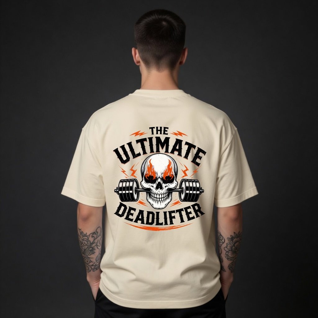 Ultimate Deadlifter Skull Gym T-Shirt