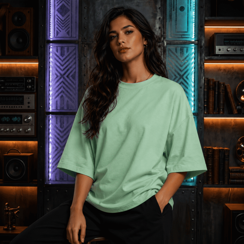 Mint Green Oversize 01