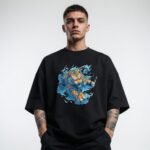 Roaring Tiger Splash Graphic T-Shirt