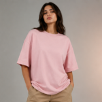Oversize Pastel Pink Solid 02