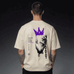 Discipline Crown Graphic Oversized T-Shirt