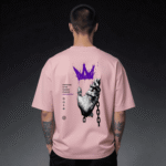 Discipline Crown Graphic Oversized T-Shirt
