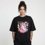 Sweet & Magical Believe in Magic Unicorn Graphic T-Shirt for Girls