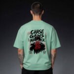 Chase Gains Never Graphic Gym T-Shirt