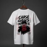 Chase Gains Never Graphic Gym T-Shirt